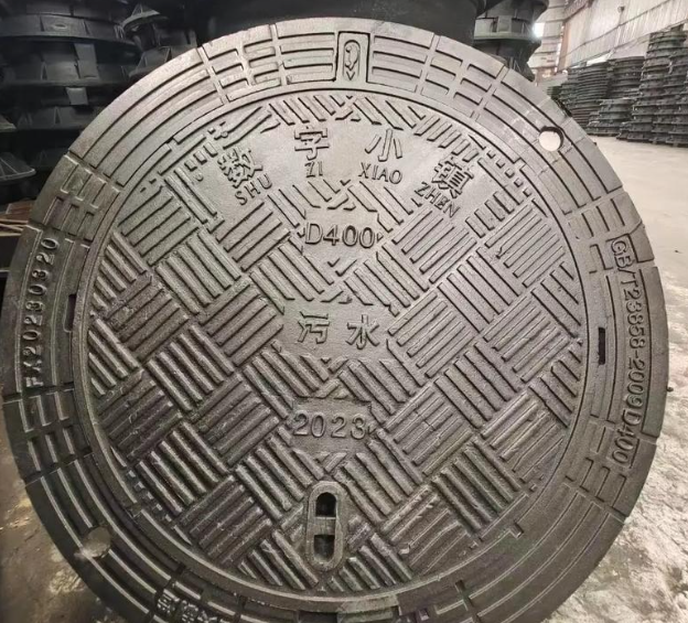 武川球墨铸铁防沉降井盖展示